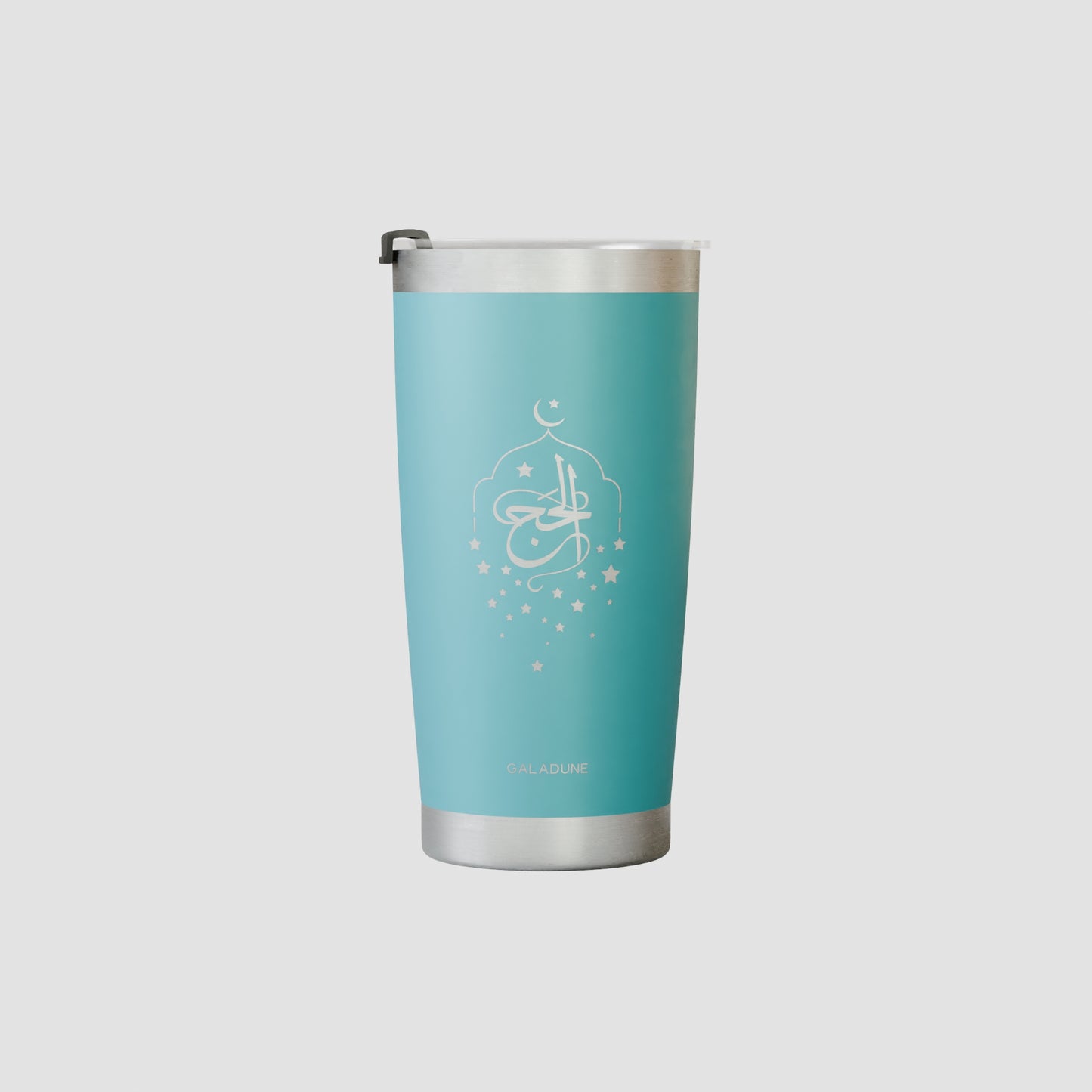 Personalized Stainless Steel Tumbler with Lid & Straw