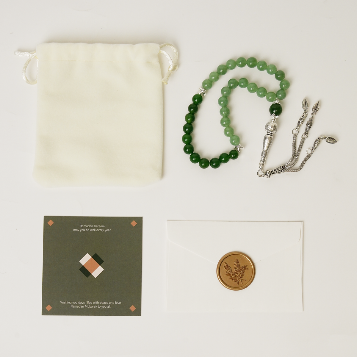 Tasbih-33beads-Green