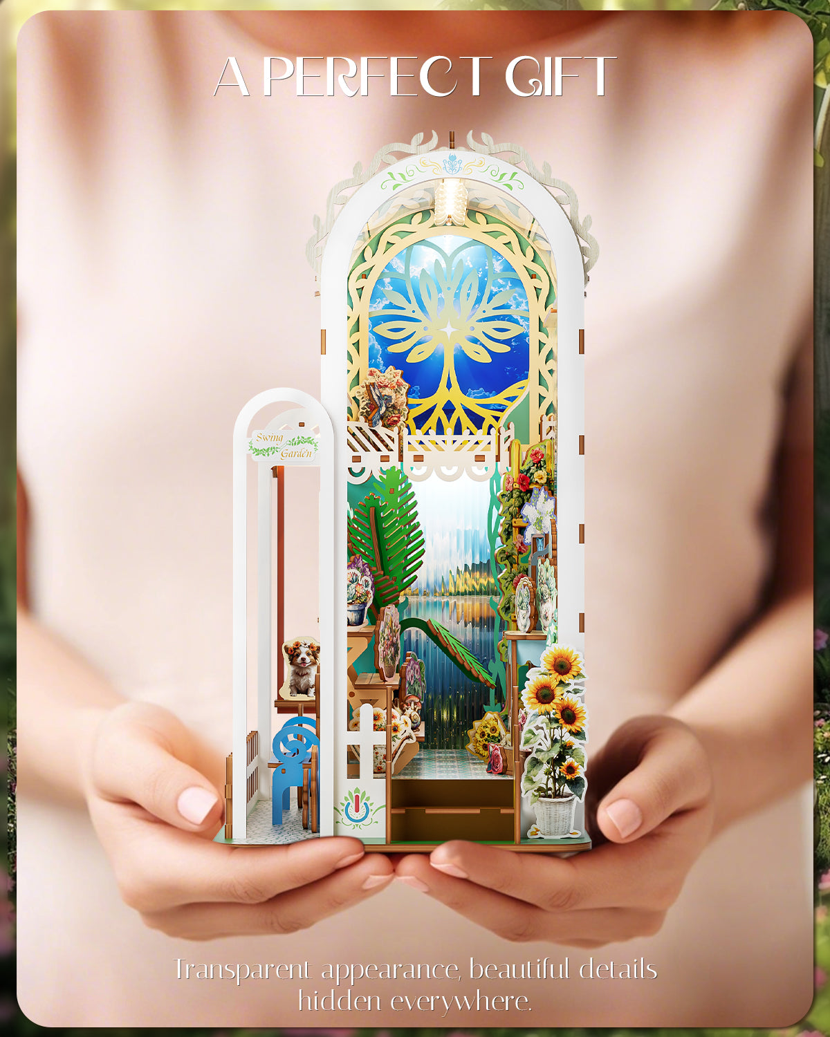 Swing Collection DIY Book Nook Kit - 3D Wooden Puzzle