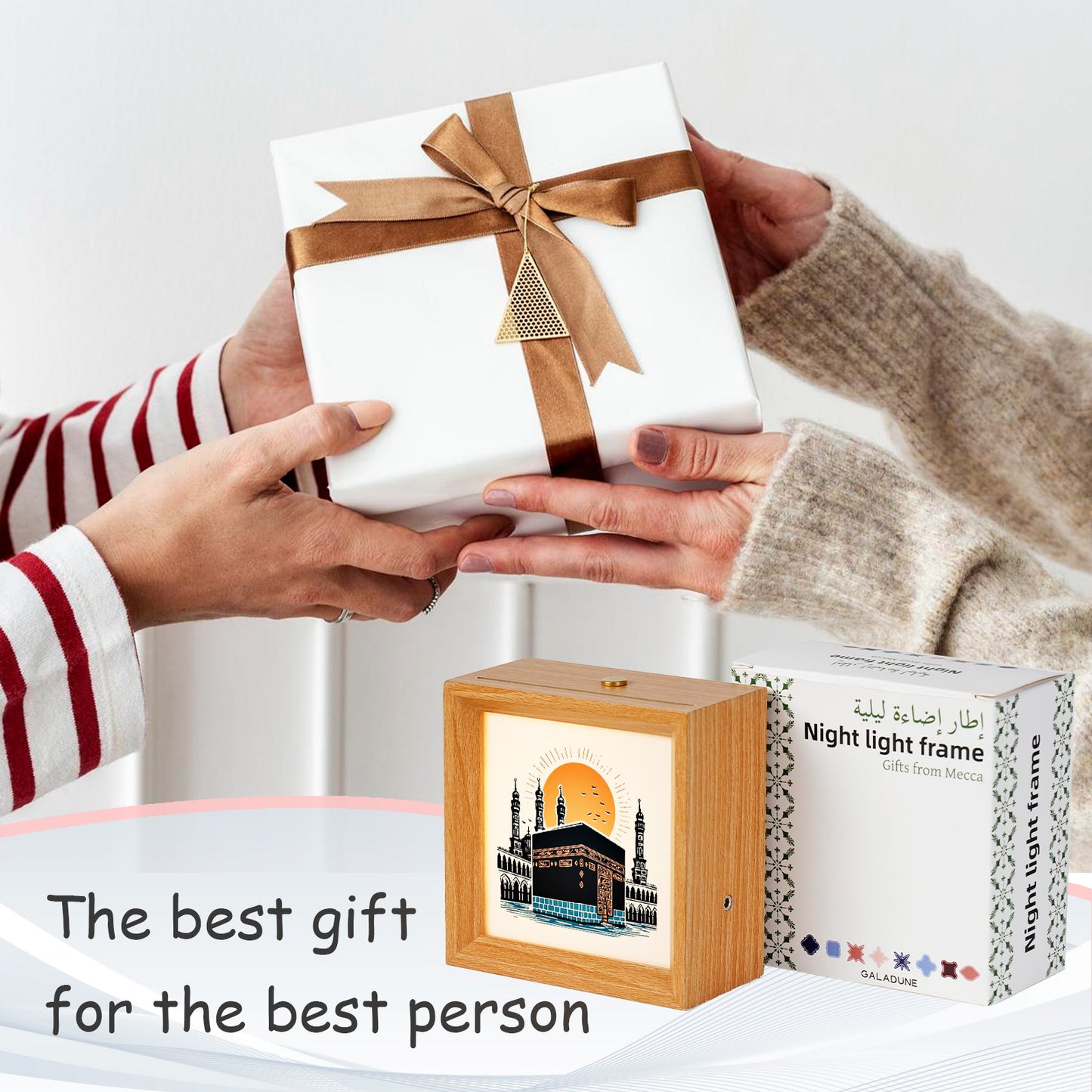 Frame Night Light - Replaceable Photo DIY Night Light Gift