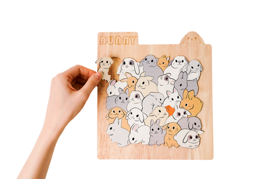 Animal Puzzle Figurine - A Unique Decorative Puzzle for Art Lovers