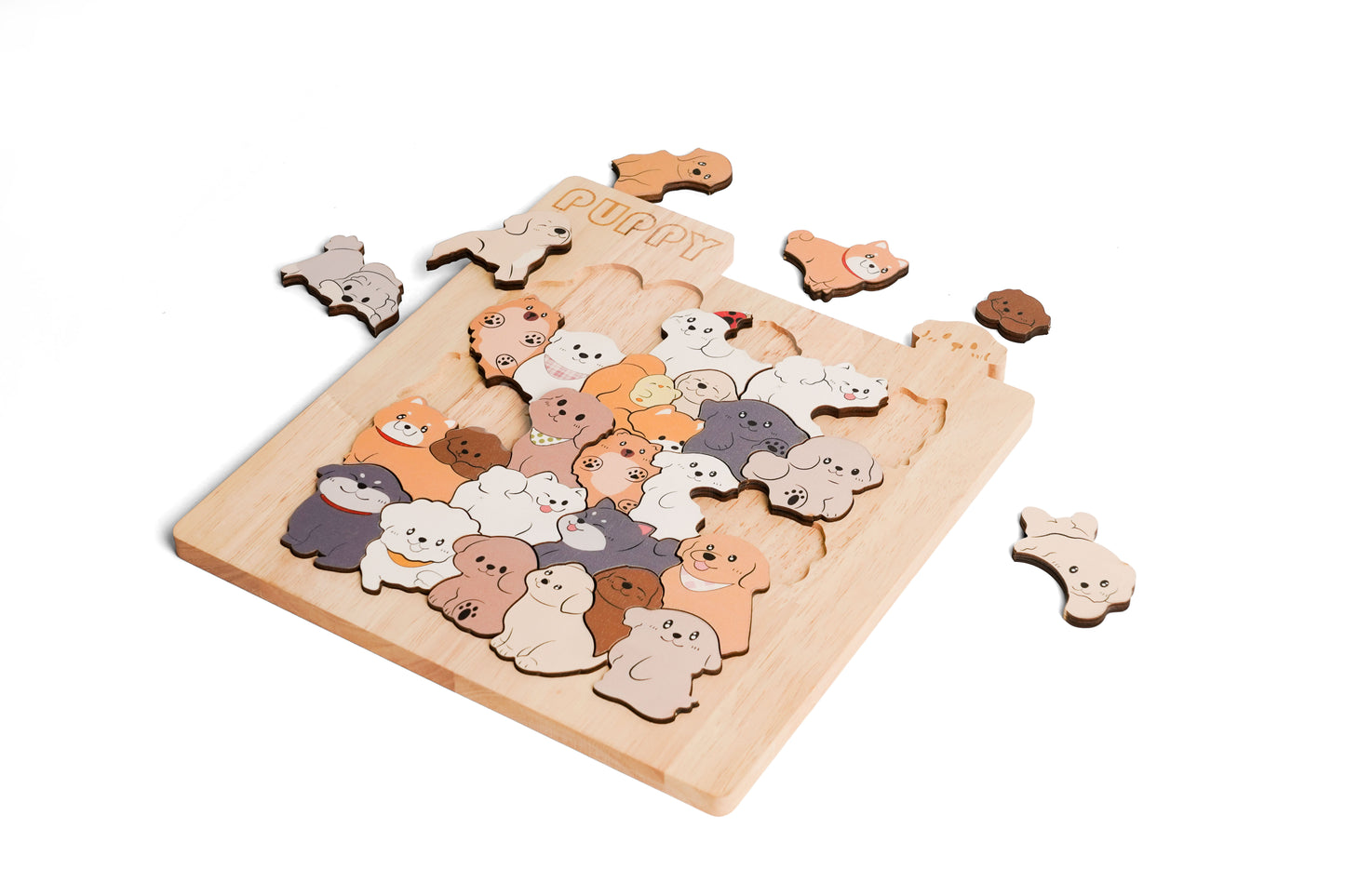 Animal Puzzle Figurine - A Unique Decorative Puzzle for Art Lovers