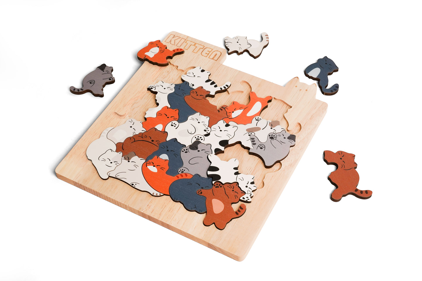 Animal Puzzle Figurine - A Unique Decorative Puzzle for Art Lovers