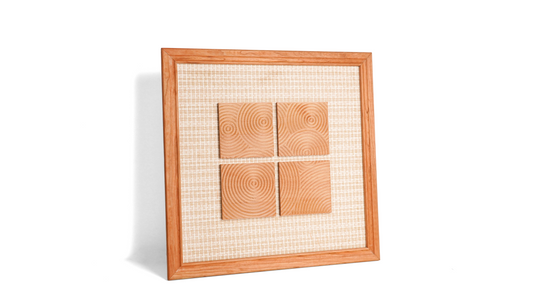 Wooden Relief Carving of the Oasis: A Symbol of Solace and Sanctuary in the Desert