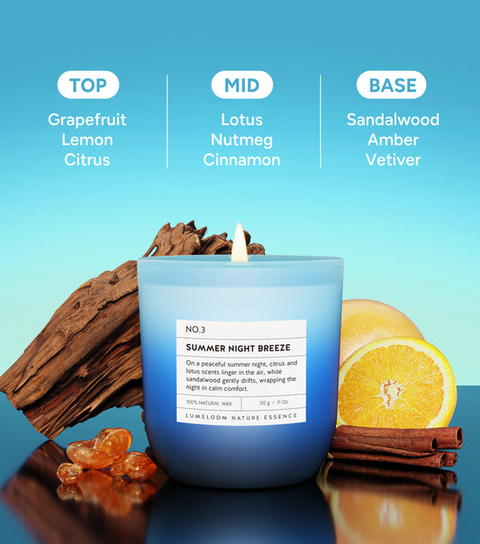 Summer Night Breeze Scented Candle