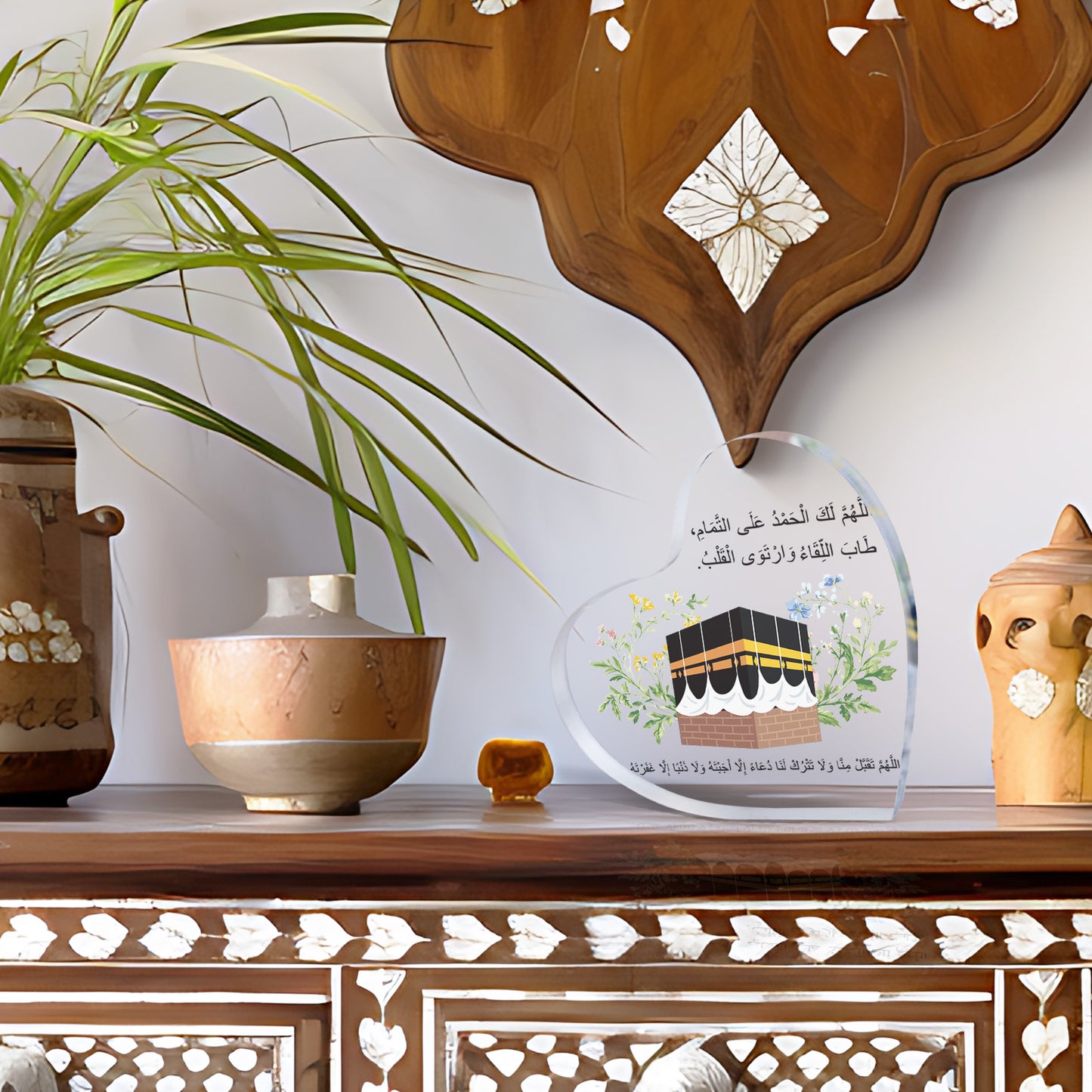 Acrylic Ornament - Heart Shape