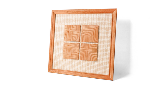 wooden relief carving