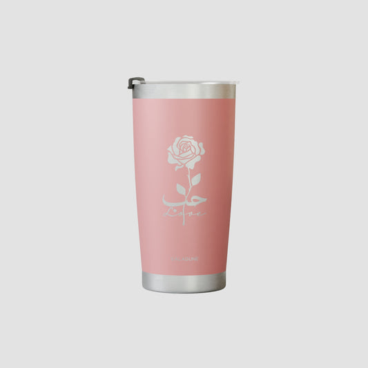 Personalized Stainless Steel Tumbler with Lid & Straw