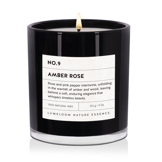 Amber&Rose Scented Candles for Home
