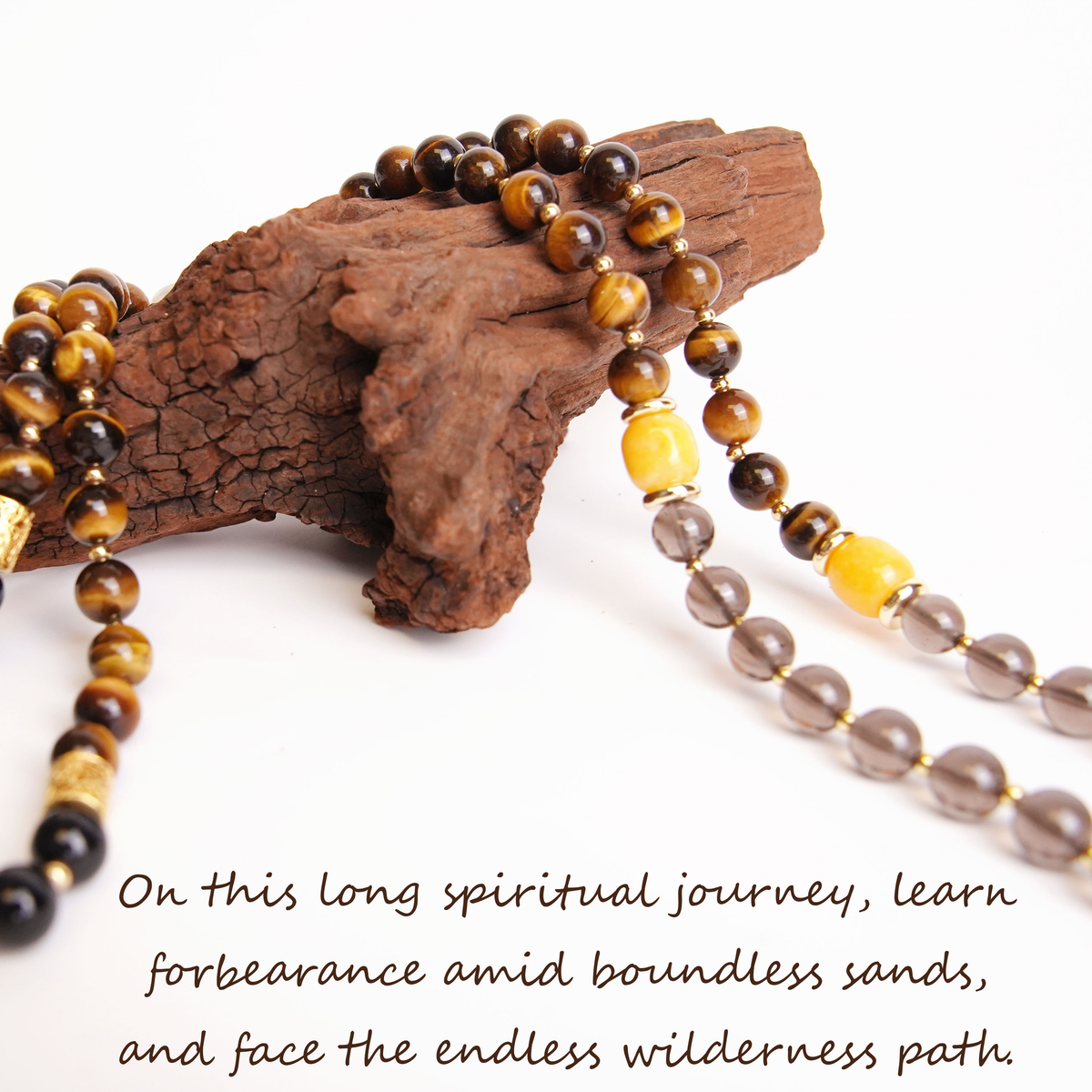 Tasbih-99beads-Chant of Traveler-Brown
