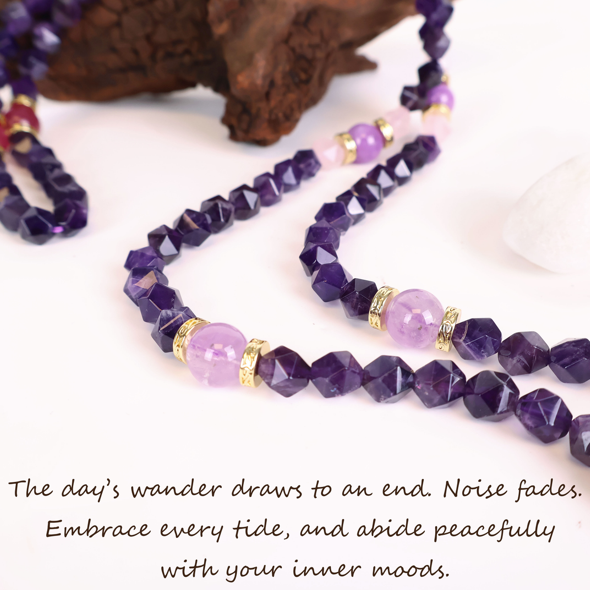 Tasbih-99beads-Chant of Traveler-Purple