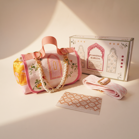 Portable Pray Rug-Pink