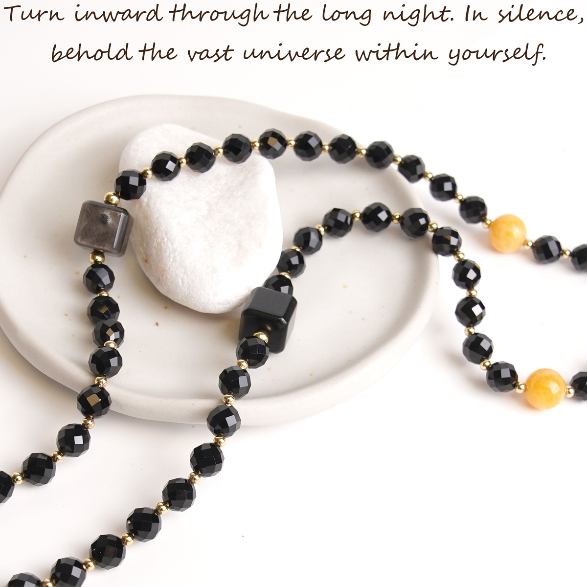 Tasbih-99beads-Chant of Traveler-Black