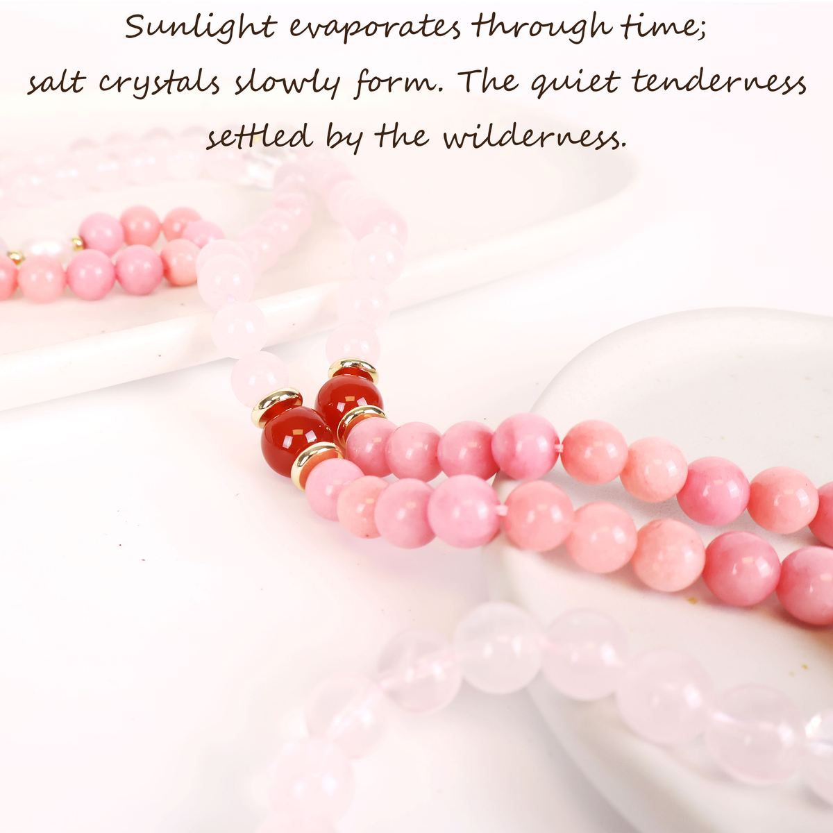 Tasbih-99beads-Chant of Traveler-Pink