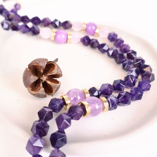 Tasbih-99beads-Chant of Traveler-Purple