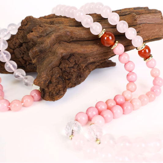 Tasbih-99beads-Chant of Traveler-Pink