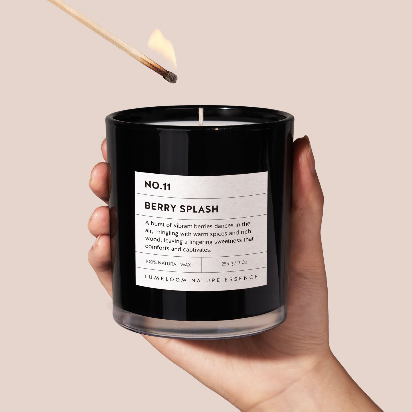 Berry Splash Scented Candles for Home