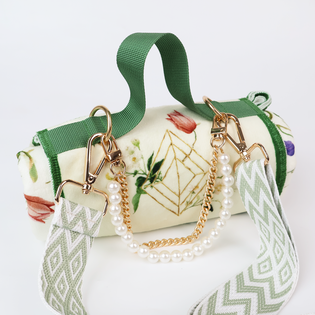 Pray Rug & Tasbih Set-Green