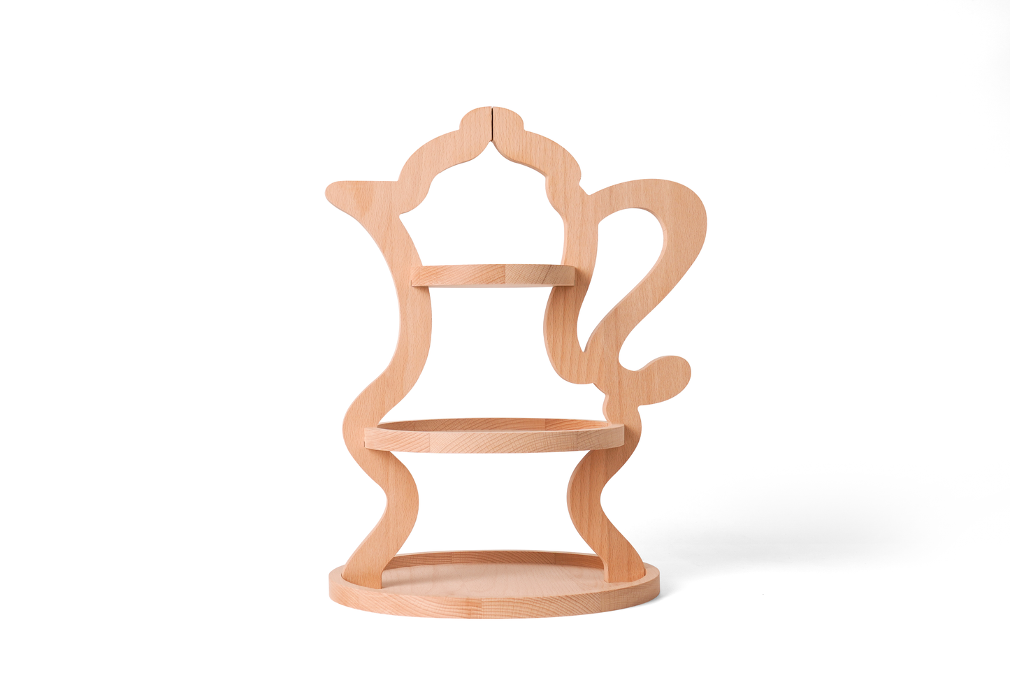 Middle Eastern Arabian Pot-Shaped 3-Tier Tray
