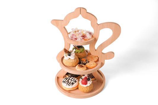 Middle Eastern Arabian Pot-Shaped 3-Tier Tray