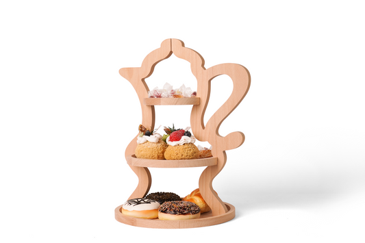 Middle Eastern Arabian Pot-Shaped 3-Tier Tray