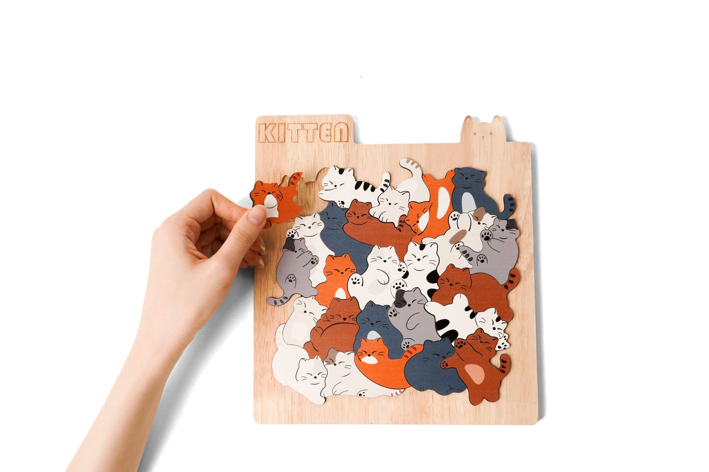 Animal Puzzle Figurine - A Unique Decorative Puzzle for Art Lovers