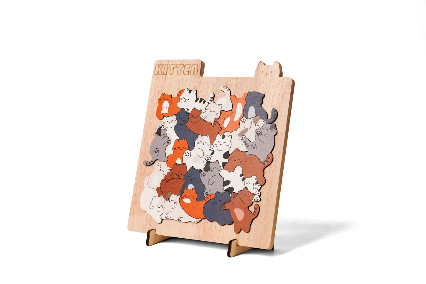 Animal Puzzle Figurine - A Unique Decorative Puzzle for Art Lovers