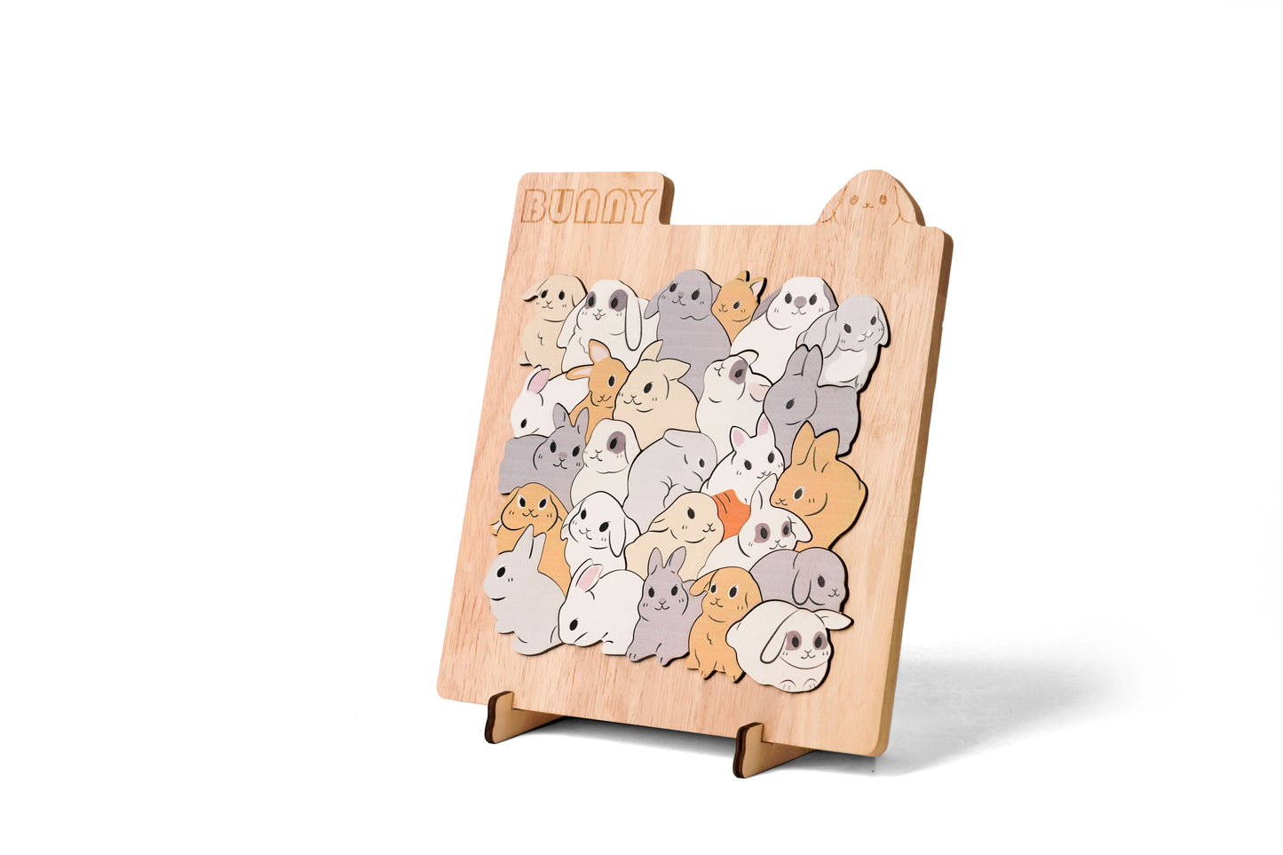 Animal Puzzle Figurine - A Unique Decorative Puzzle for Art Lovers