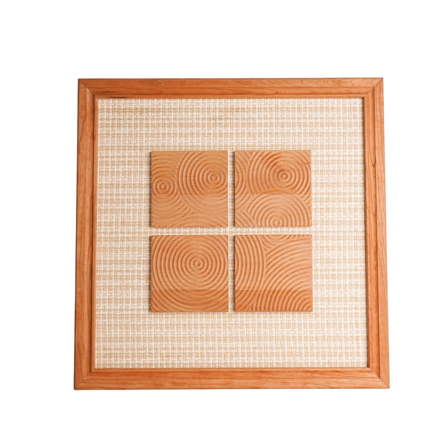 Wooden Relief Carving of the Oasis: A Symbol of Solace and Sanctuary in the Desert