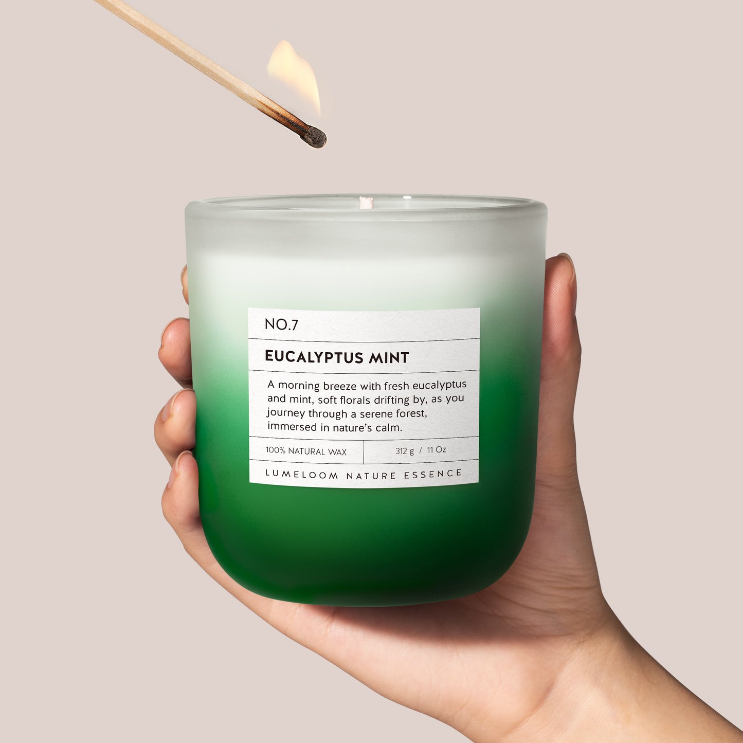 Eucalyptus & Mint Scented Candle