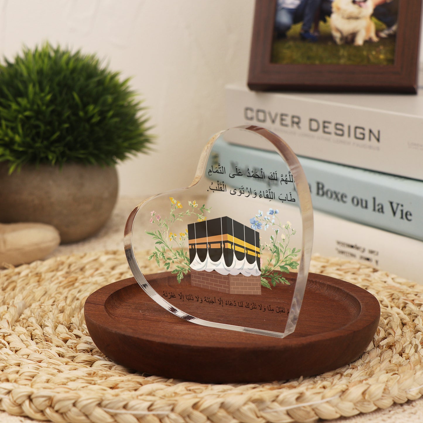 Acrylic Ornament - Heart Shape