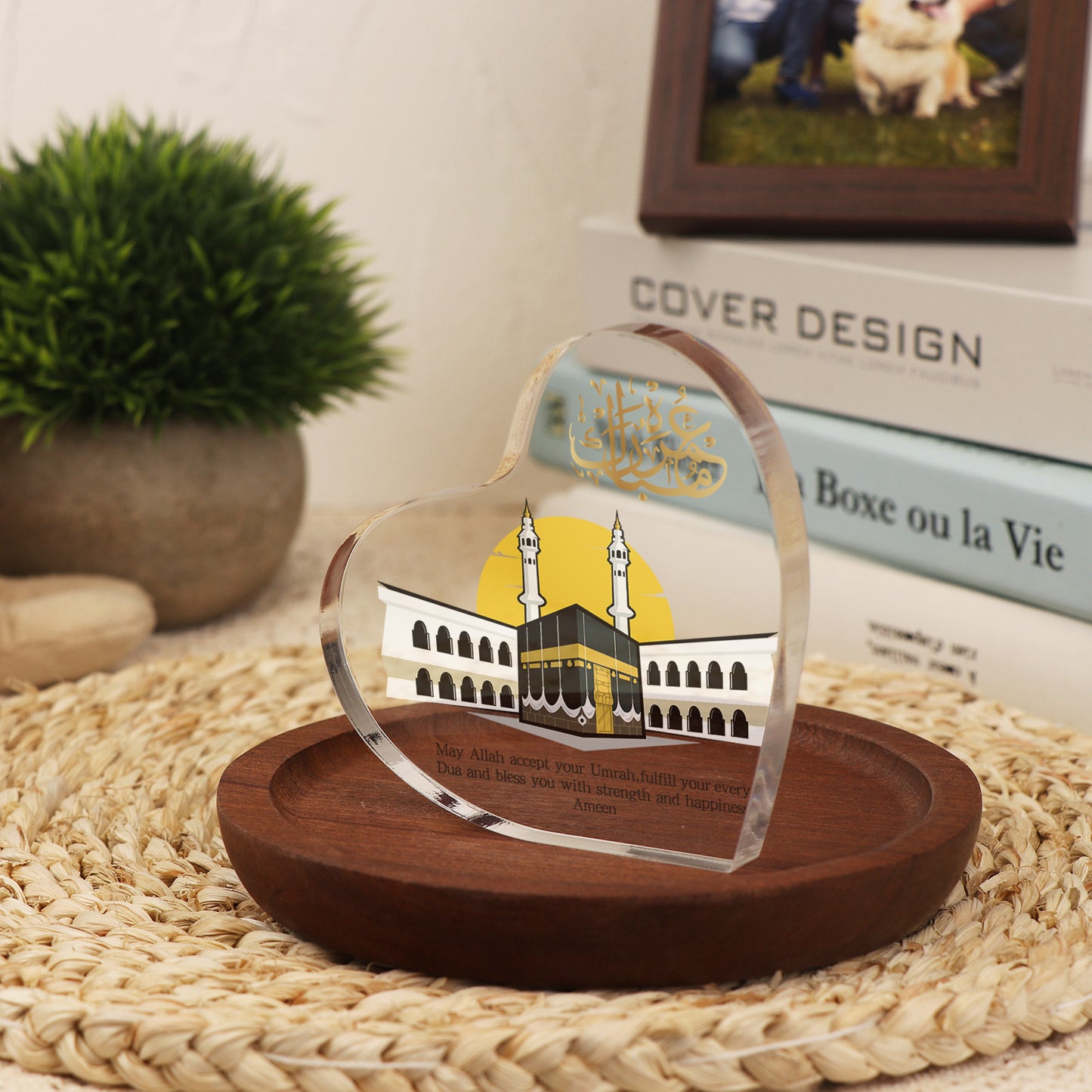 Acrylic Ornament - Heart Shape